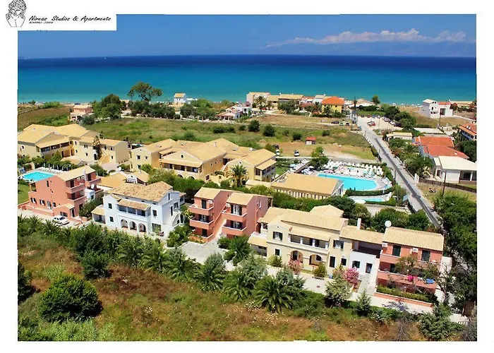 Nireas Corfu Lägenhetshotell Acharavi (Corfu)
